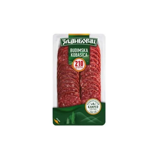 Kamper budimska kobasica 210g Zlatiborac zašt.atm.