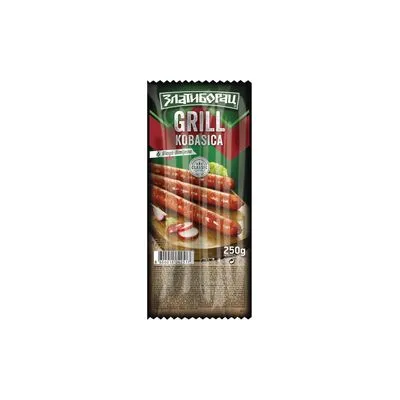Gril kobasica 250g vakum zlatiborac