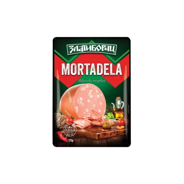 Mortadella classic 125gr slajs Zlatiborac