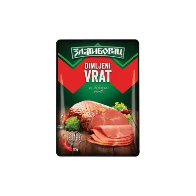 Vrat dimljeni slajs 125g Zlatiborac