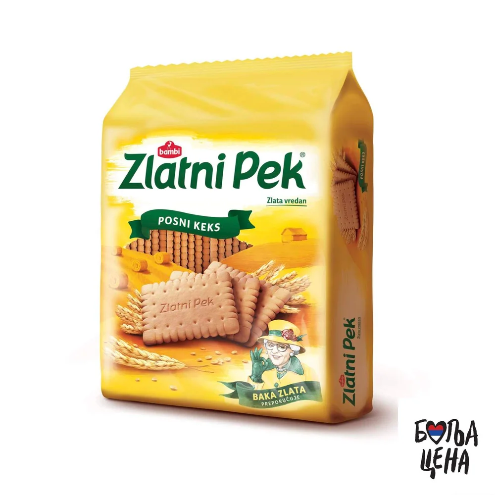 Keks Zlatni Pek 630g bambi