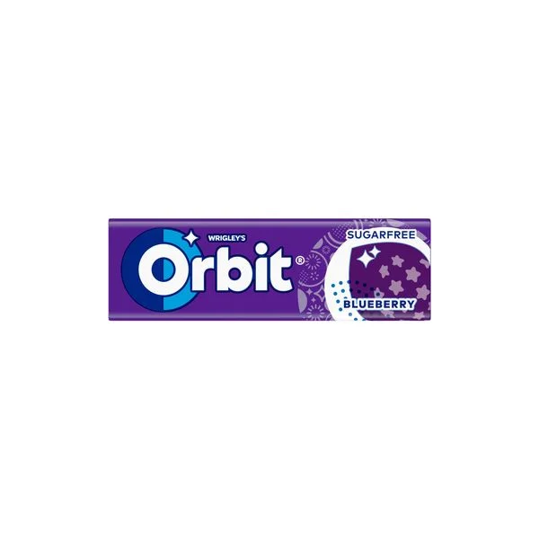 Orbit žvake blueberry 14 g